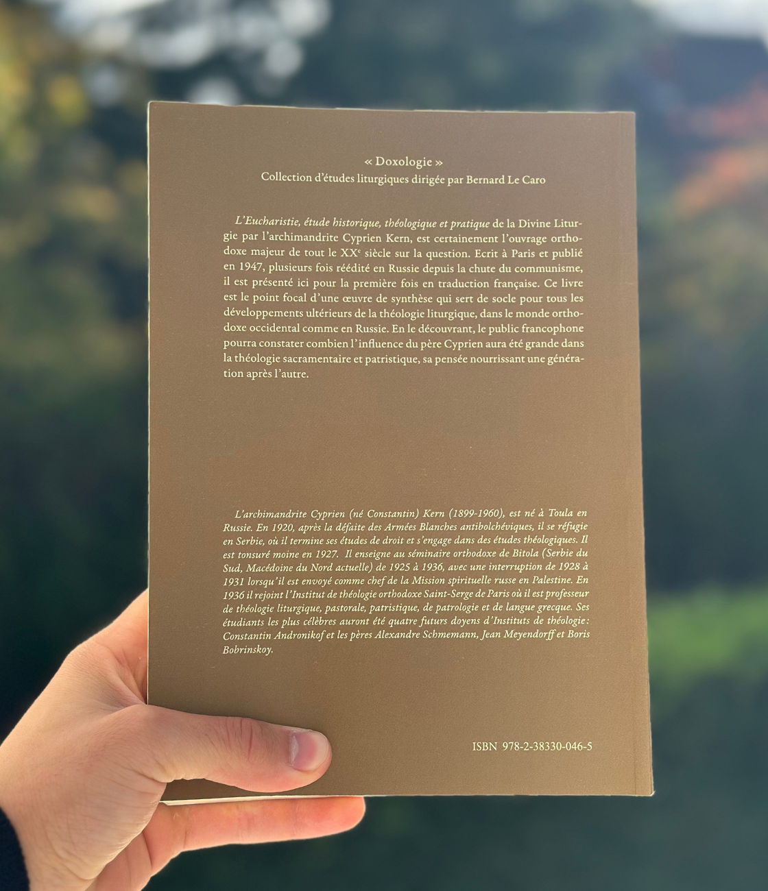L'Eucharistie, étude historique, théologique et pratique - Archimandrite Cyprien Kern