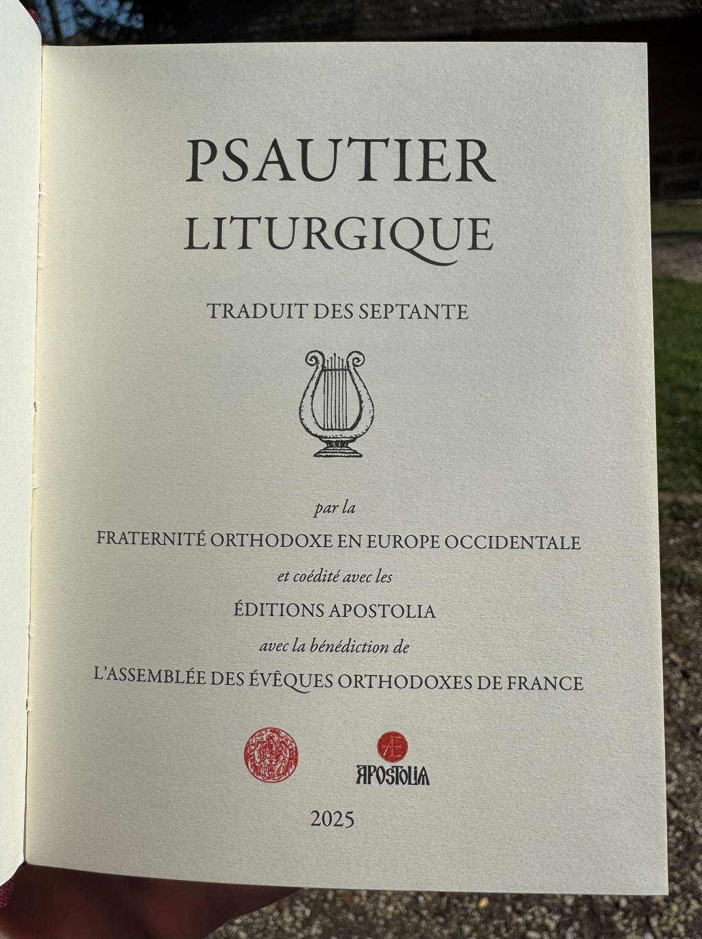 Psautier liturgique