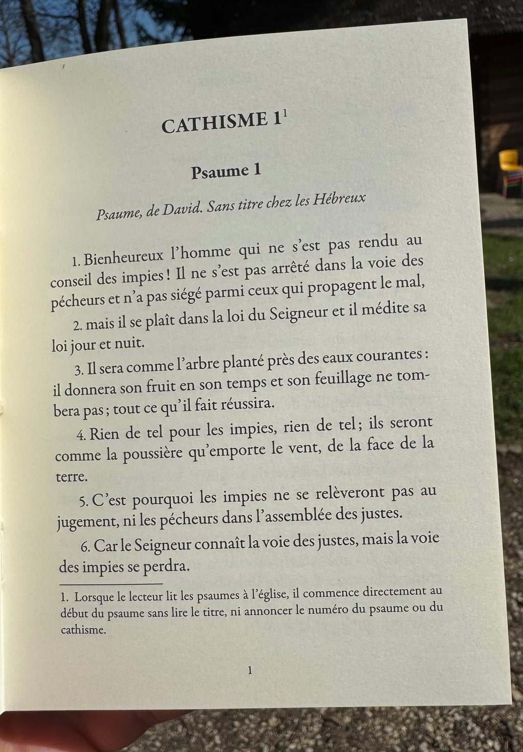 Psautier liturgique