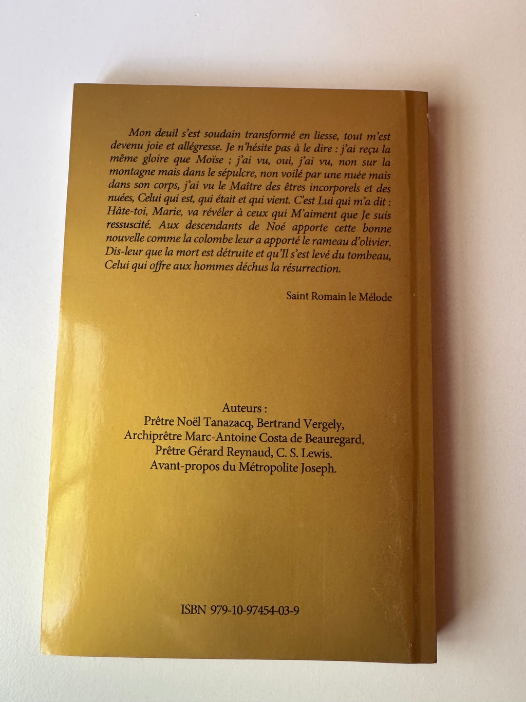 La transmission de la foi