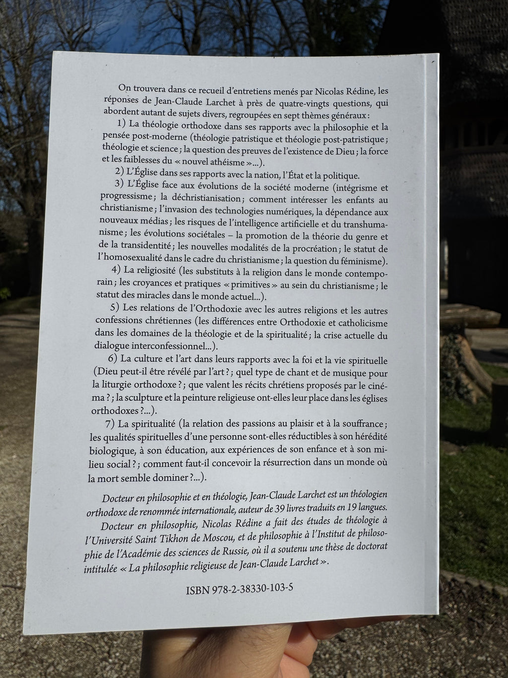La foi orthodoxe face aux défis du monde actuel