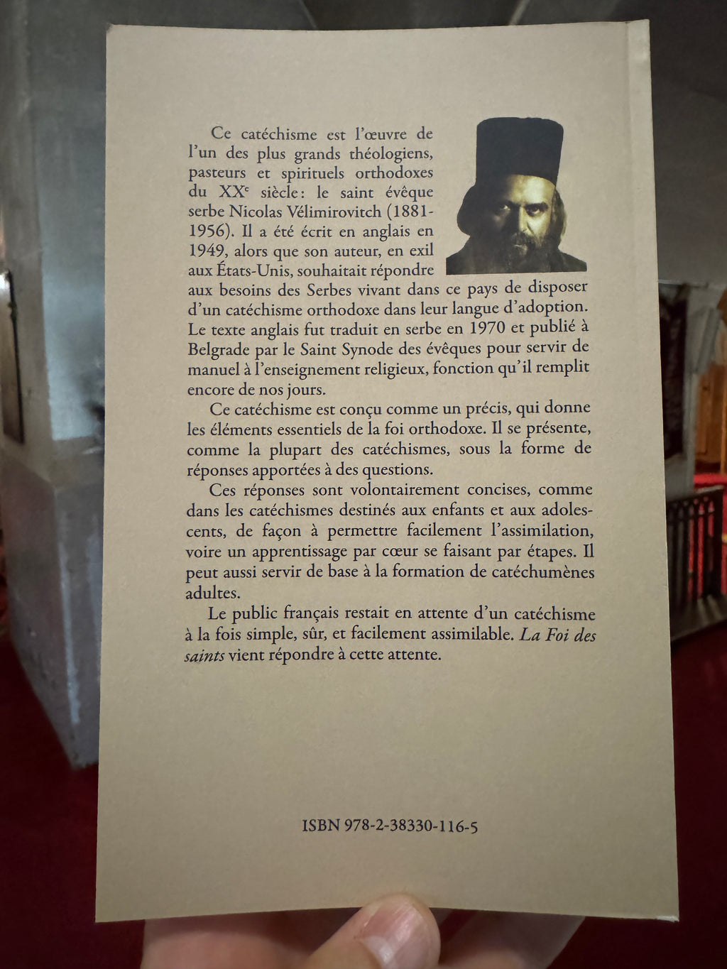 La Foi des saints – Catéchisme orthodoxe