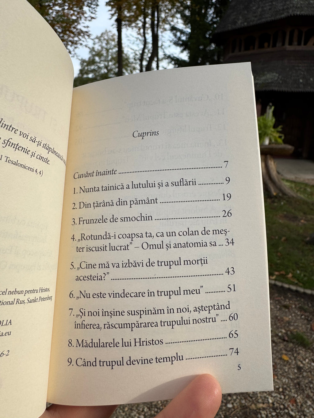 OMUL ȘI TRUPUL SĂU „Slăviți pe Dumnezeu în trupul vostru…”