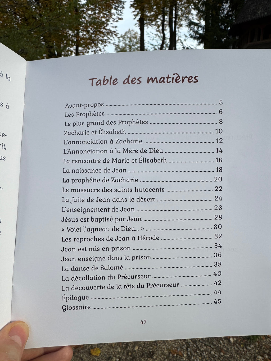 SAINT JEAN LE PRÉCURSEUR